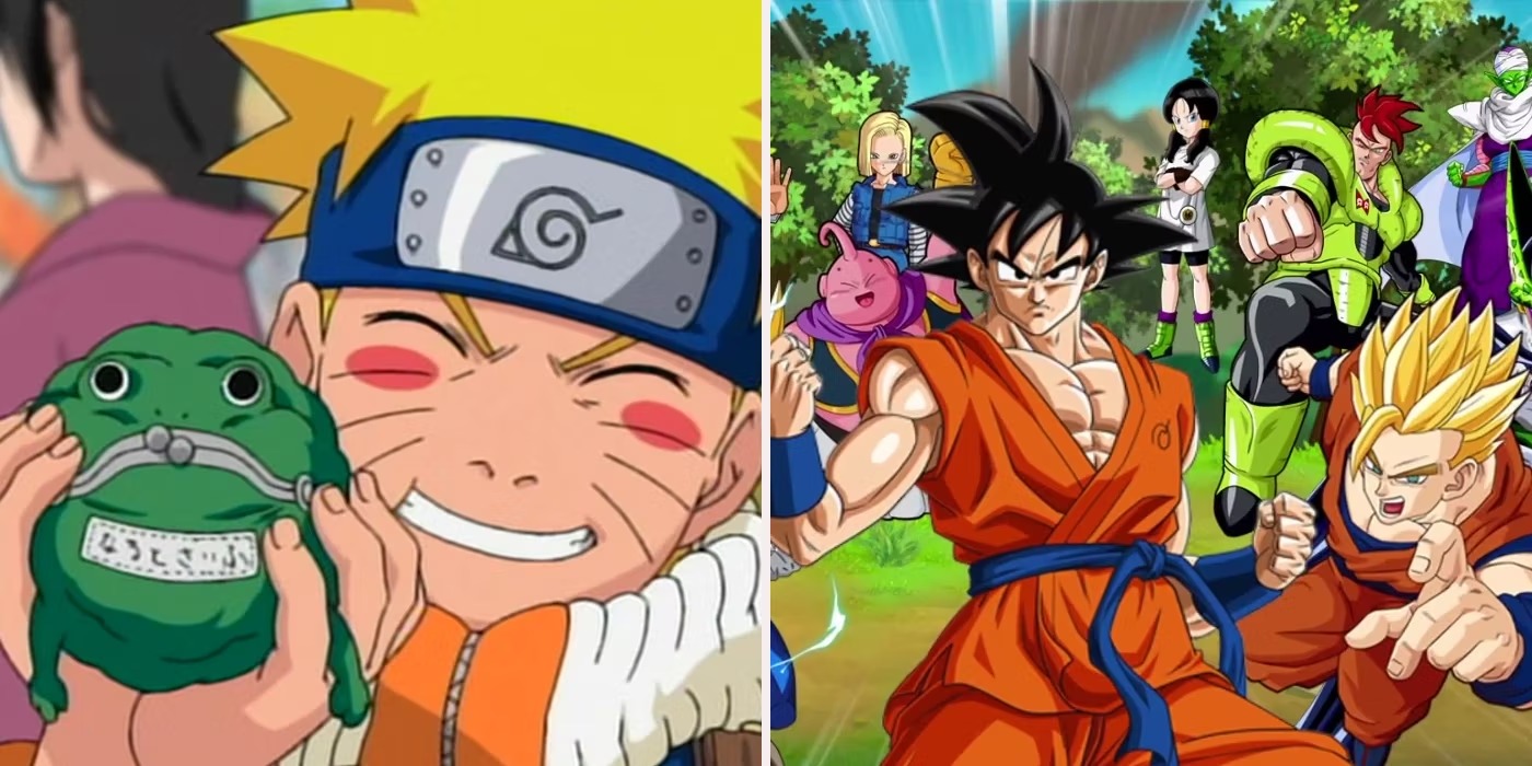 Naruto e Dragon Ball Z